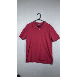 Polo Ralph Lauren Polo Shirt Boys XL Red Classic Pony Logo‎ 100% Cotton